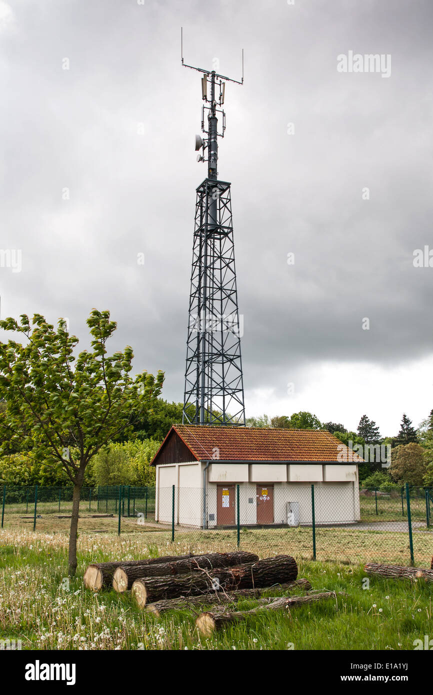 LTE - Long Term Evolution Base Station Stock Photo