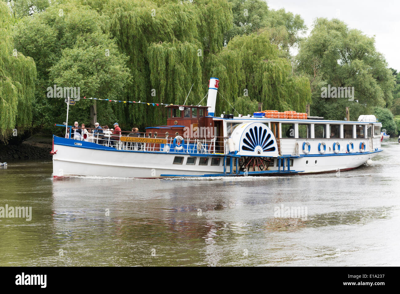 Yarmouth belle paddle boat hires stock photography and images Alamy
