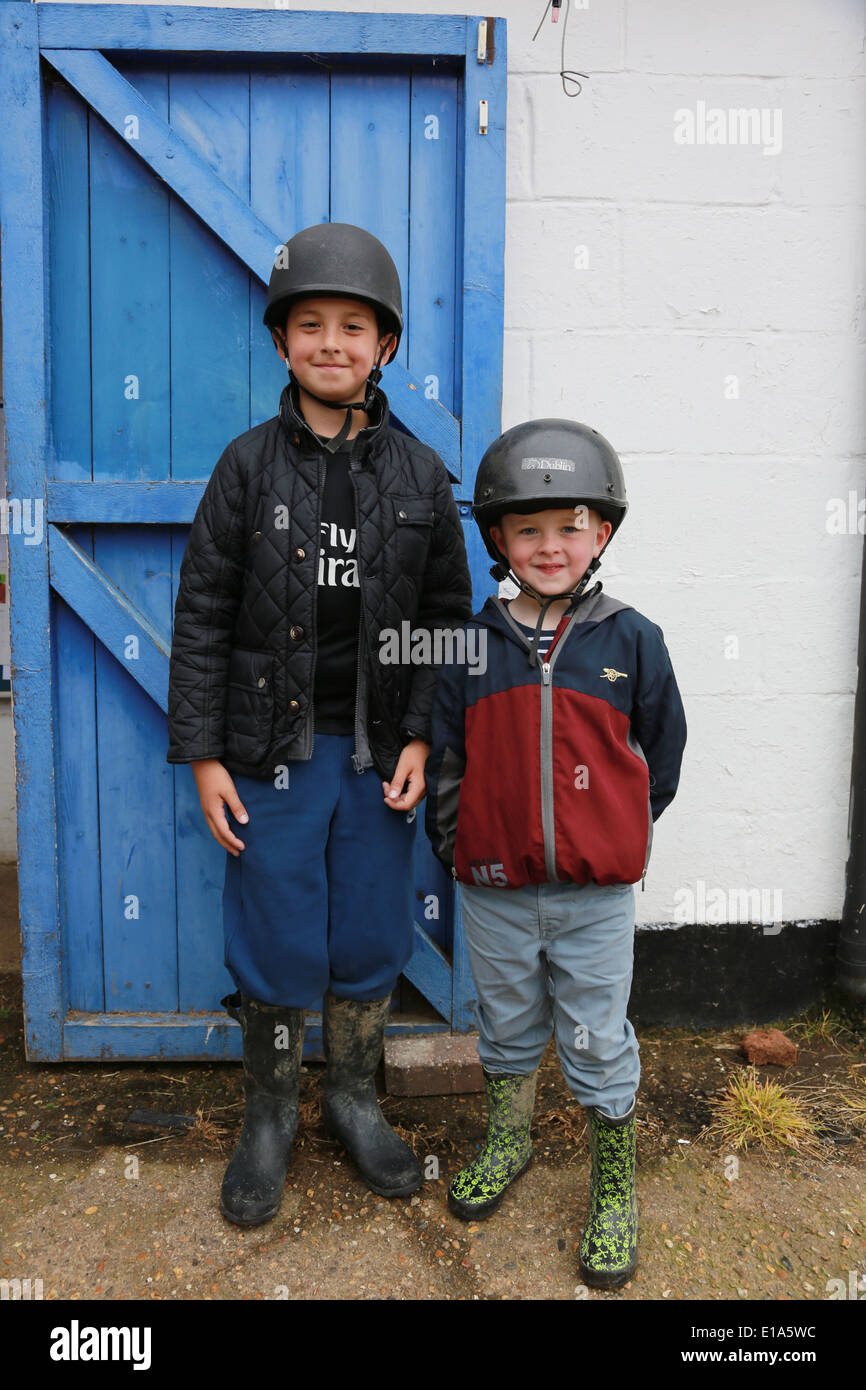 Horse riding Stock Photo