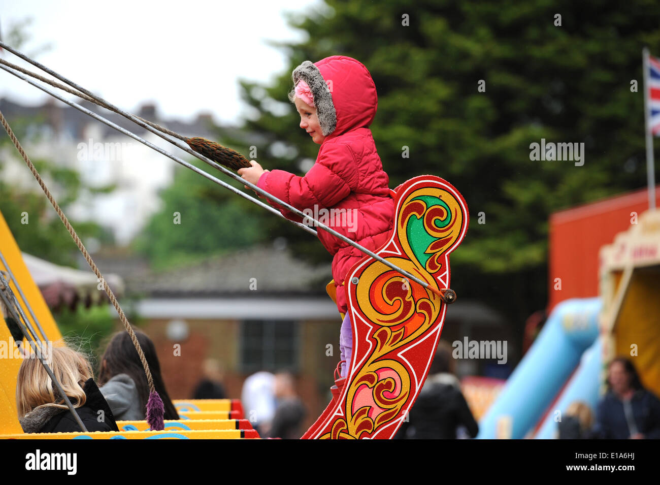 Childrens fairground ride funfair fun hi-res stock photography and ...
