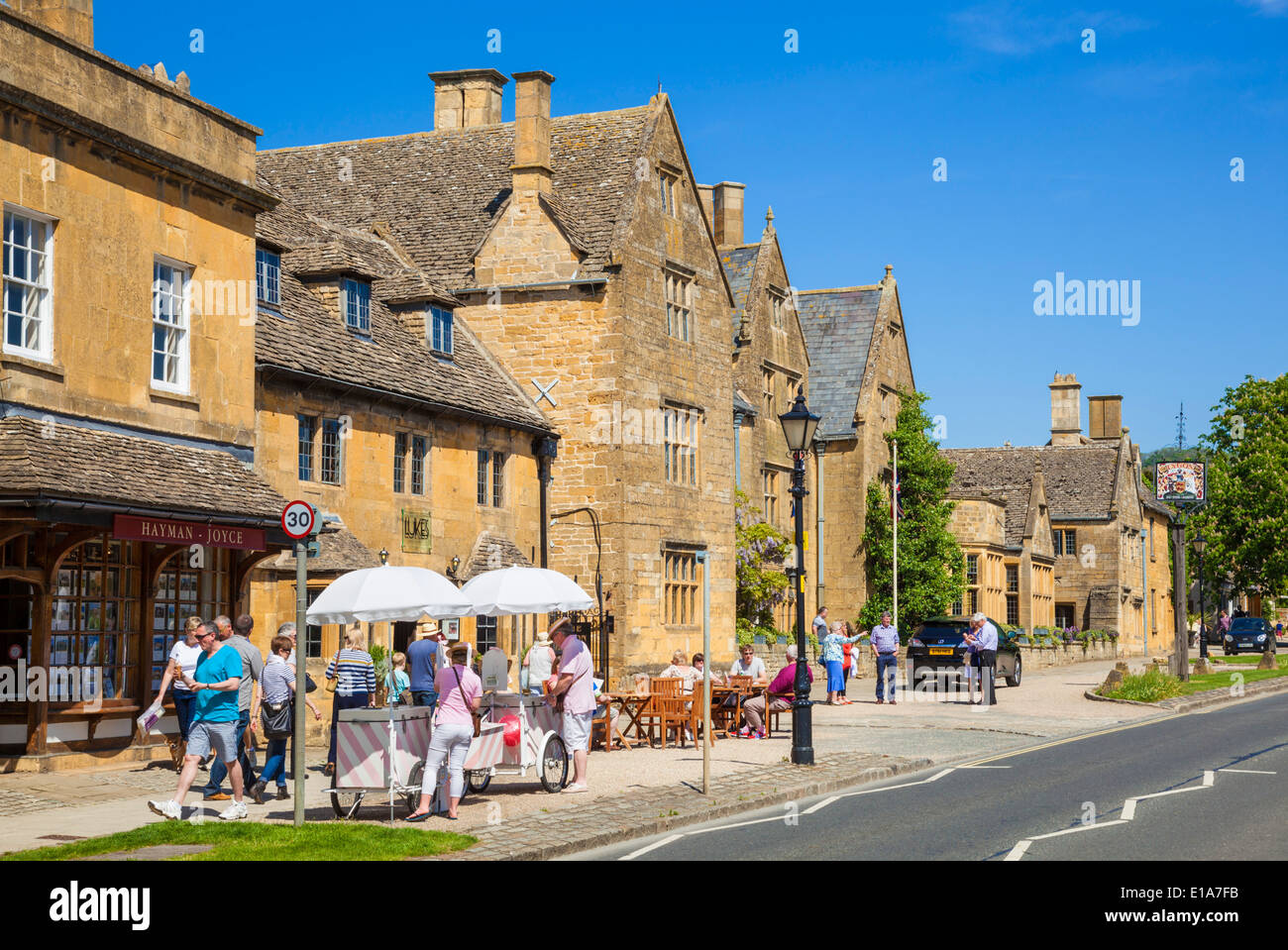 Broadway Village, Cotswolds, Worcestershire, England, UK, EU, Europe