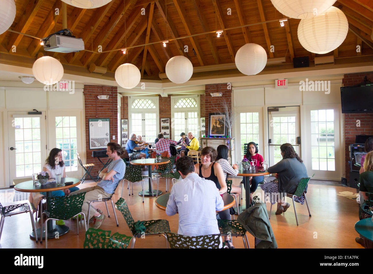 Schenley park cafe in Pittsburgh PA Stock Photo 69681575 Alamy