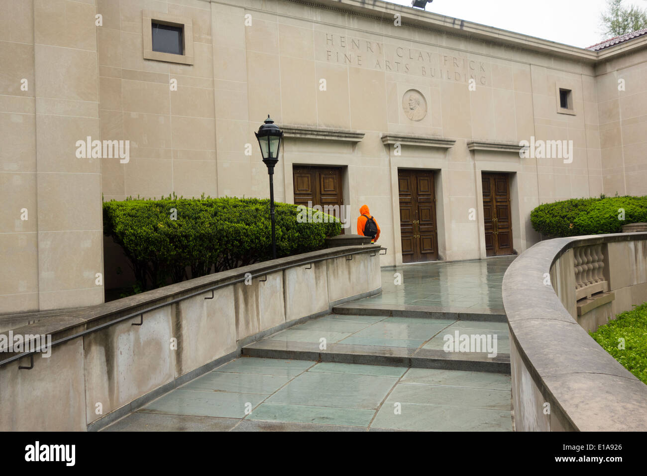 Frick fine arts building in Pittsburgh PA Stock Photo