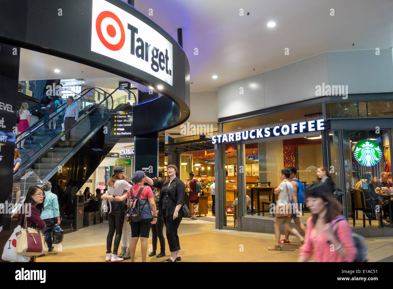 Brisbane Australia,Queensland CBD Central Business,District,Myer Centre