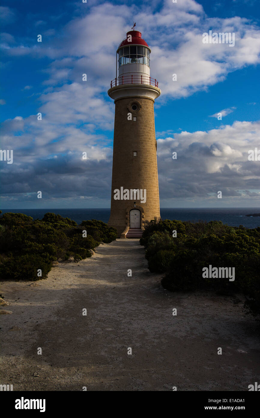 Cape du Couedic Lighthouse, Cape du Couedic, Flinders Chase National Park, Kangaroo Island, South Australia Stock Photo