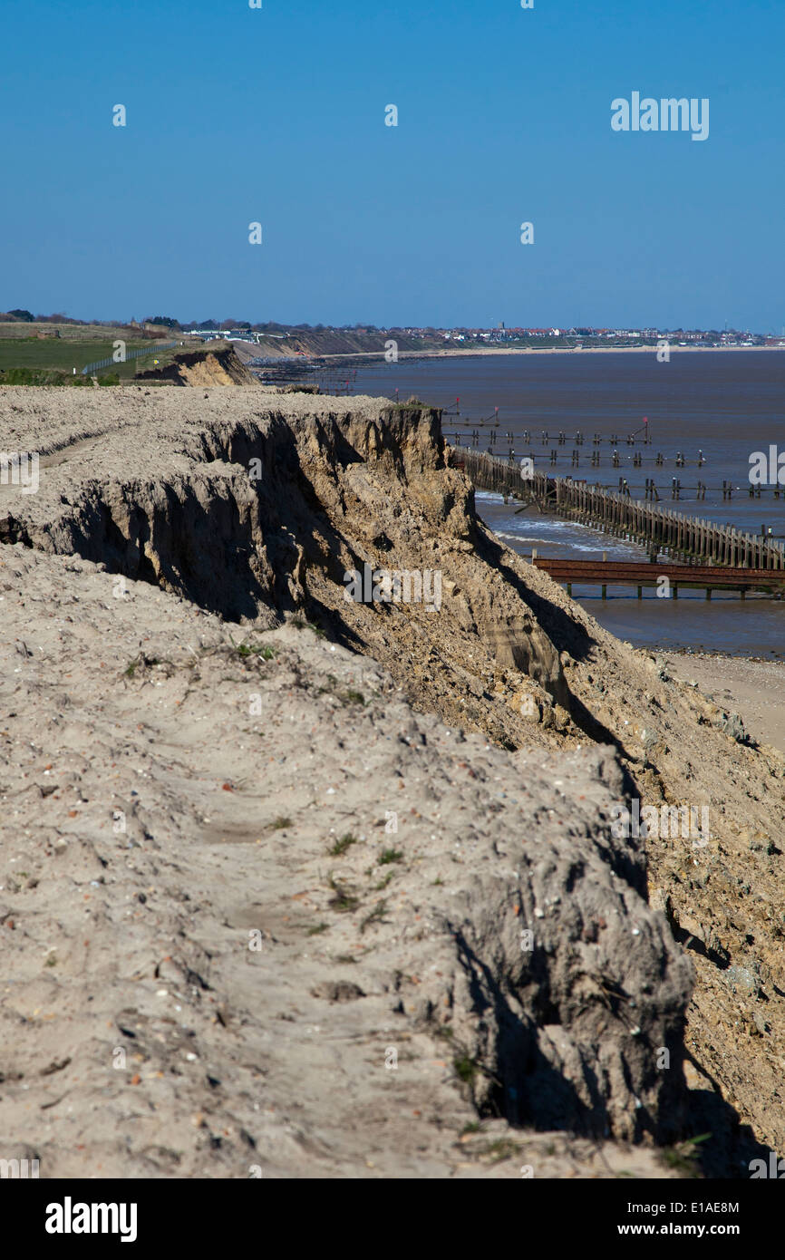 Views of cliff erosion uk hi-res stock photography and images - Alamy