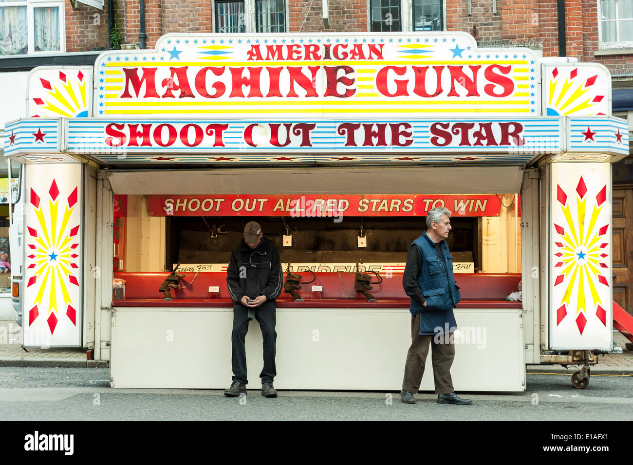 Pinner, London, UK, 28 May 2014. A traditional annual fair takes place