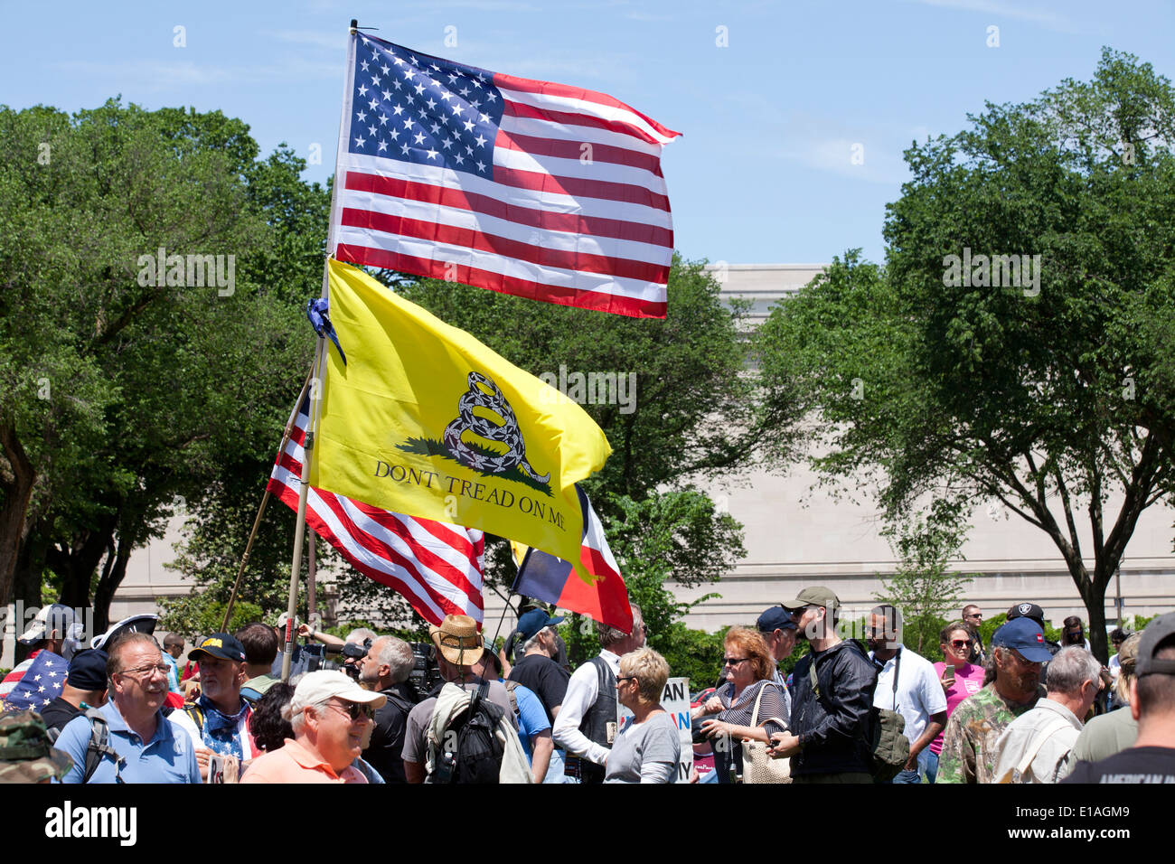 Tea Party rally - Washington, DC USA Stock Photo