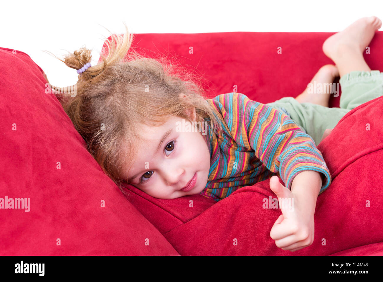 fille de 6 ans Photo Stock - Alamy