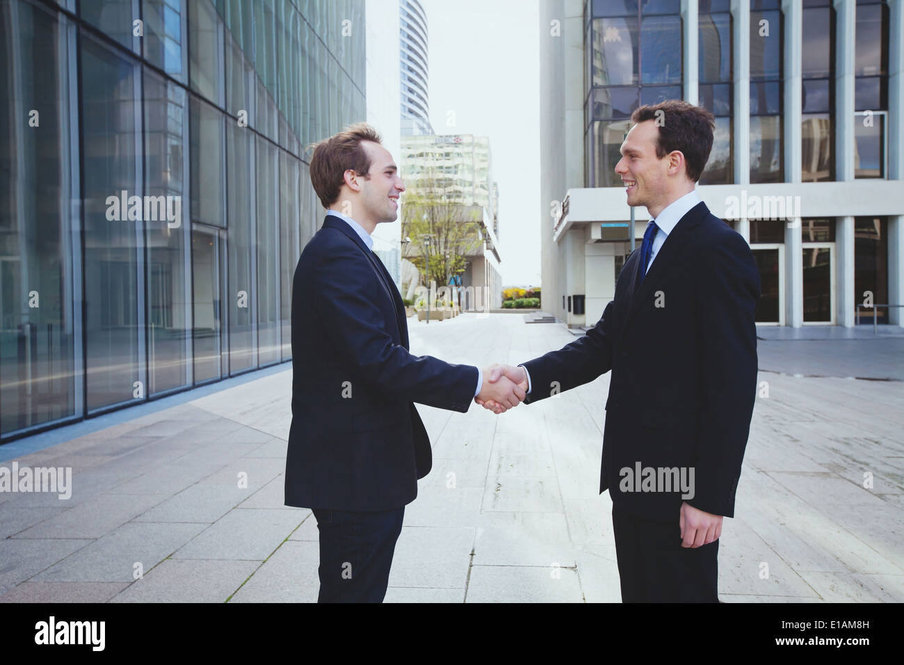 business relations Stock Photo