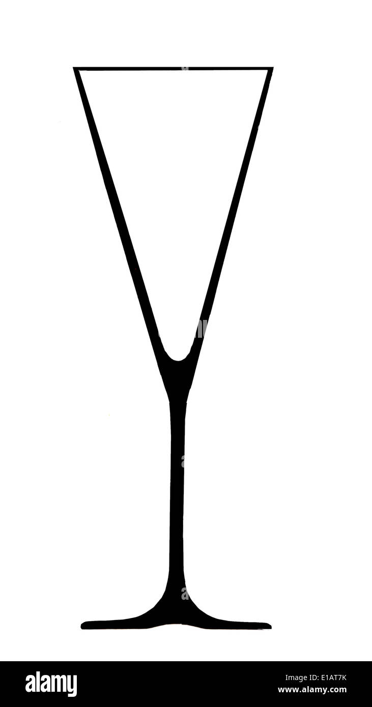 Champagne Flute Illustration Stock Photos & Champagne Flute