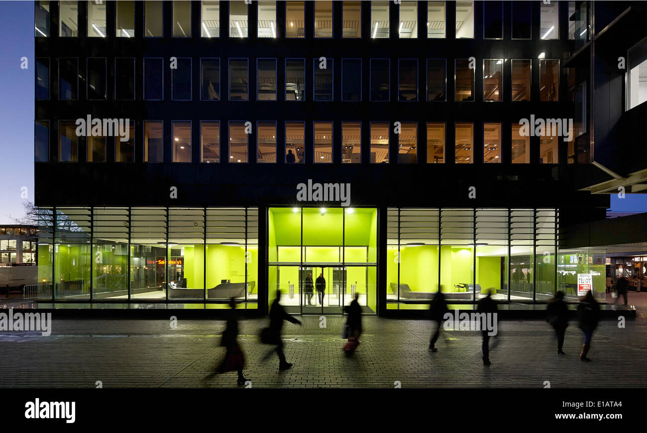 One Euston Square, London, United Kingdom. Architect: Buckley Gray Yeoman, 2012. Stock Photo