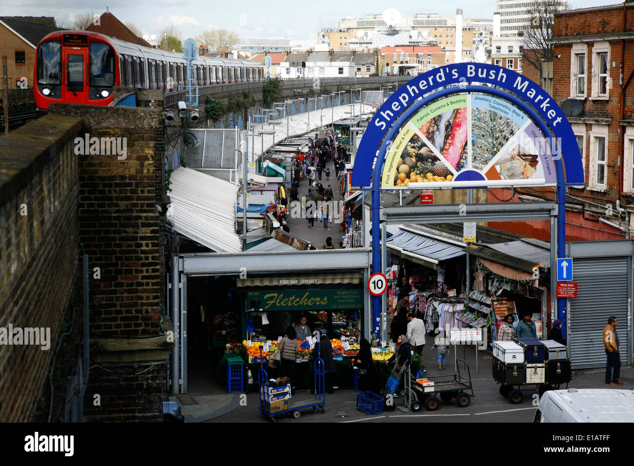 Shepherds bush market hires stock photography and images Alamy