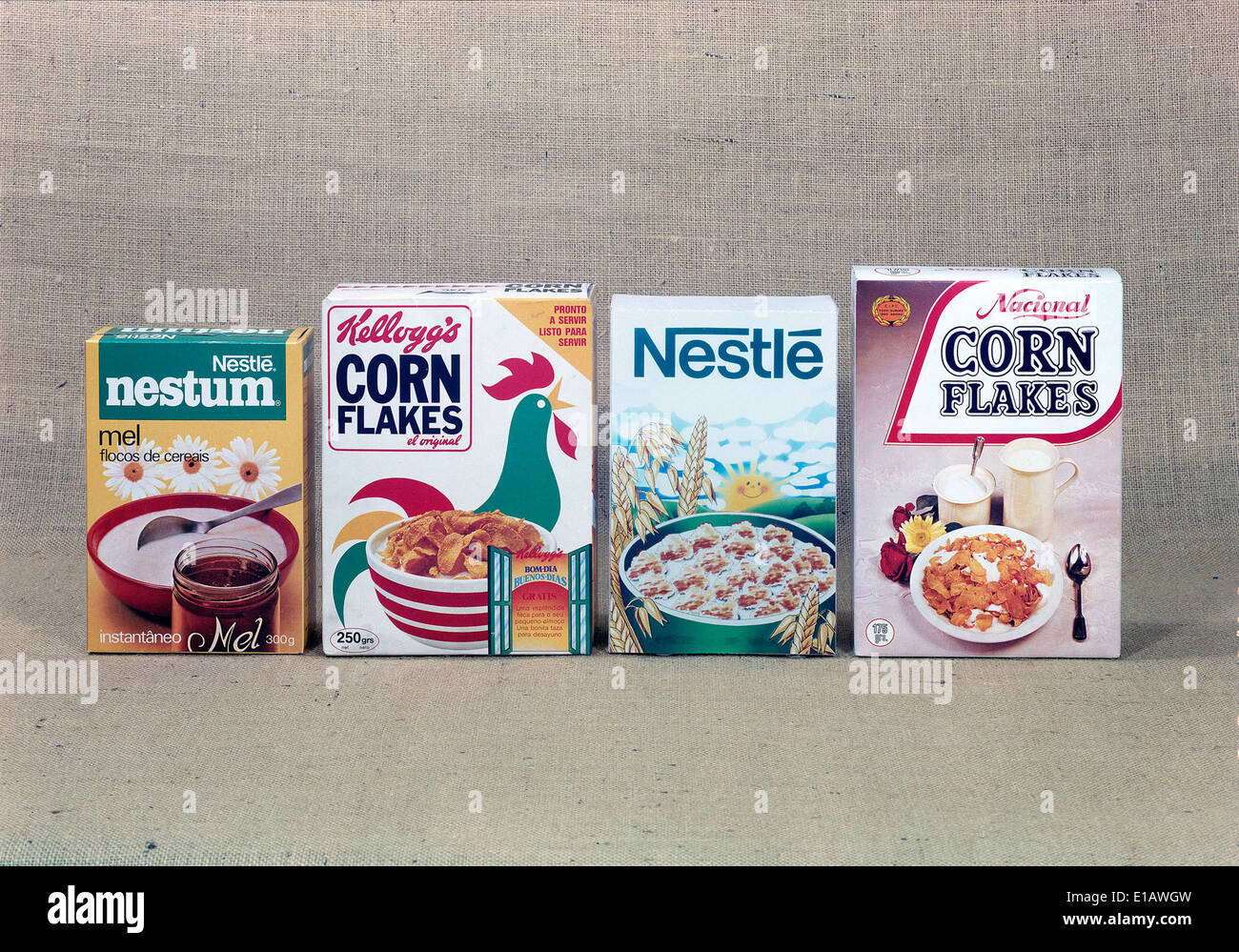 Advertisement cereal hi-res stock photography and images - Alamy