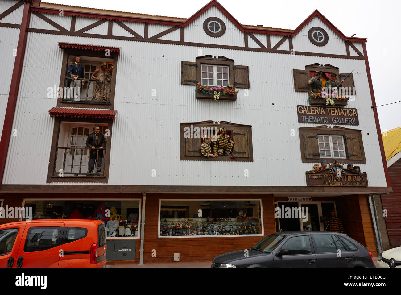 Galeria Tematica museum and souvenir shop Ushuaia Argentina Stock Photo