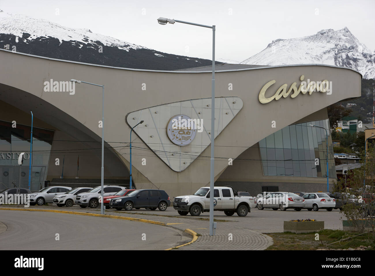 casino club Ushuaia Argentina Stock Photo
