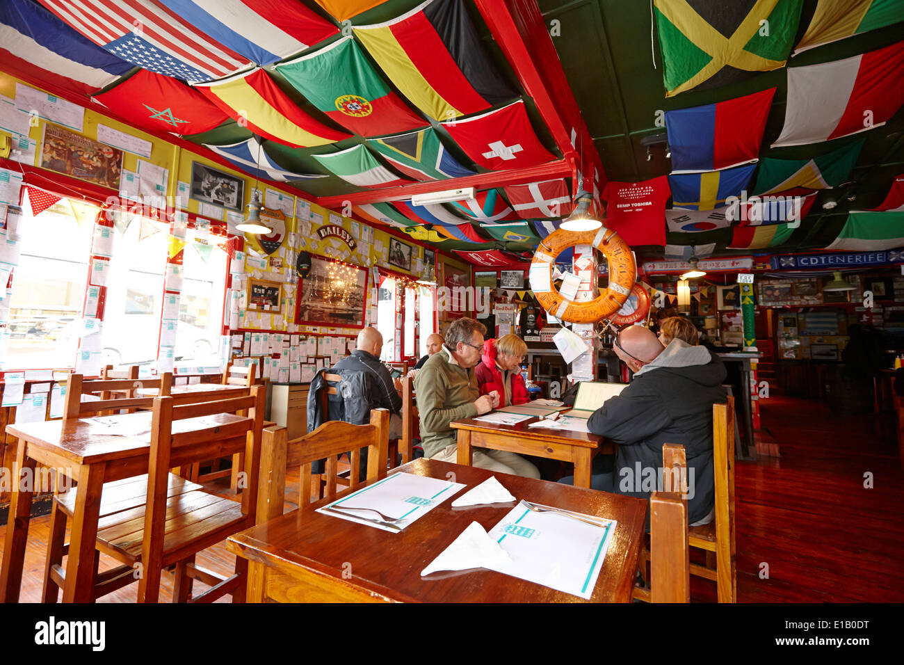 irish pub and restaurant Ushuaia Argentina Stock Photo