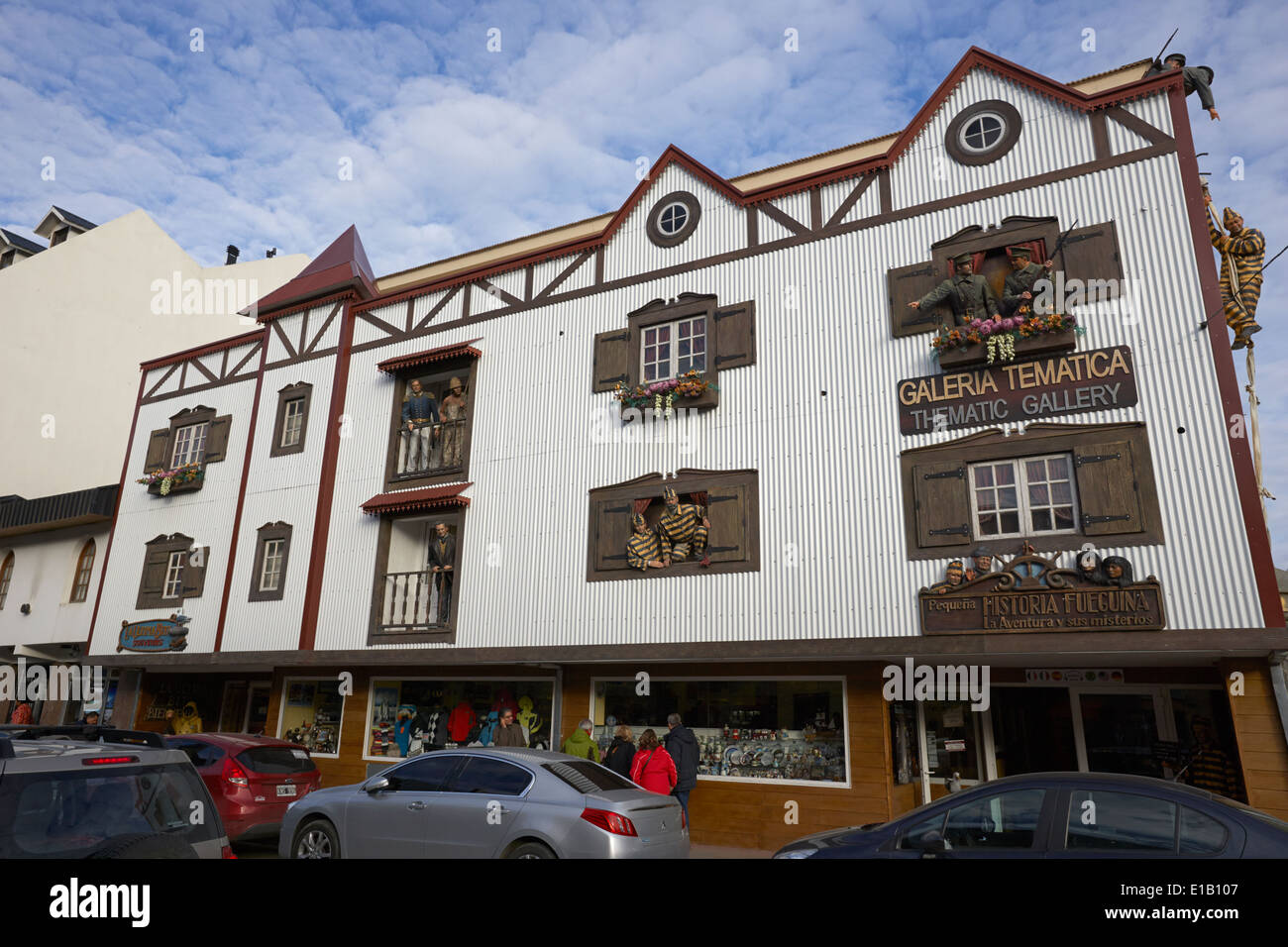 Galeria Tematica museum and souvenir shop Ushuaia Argentina Stock Photo