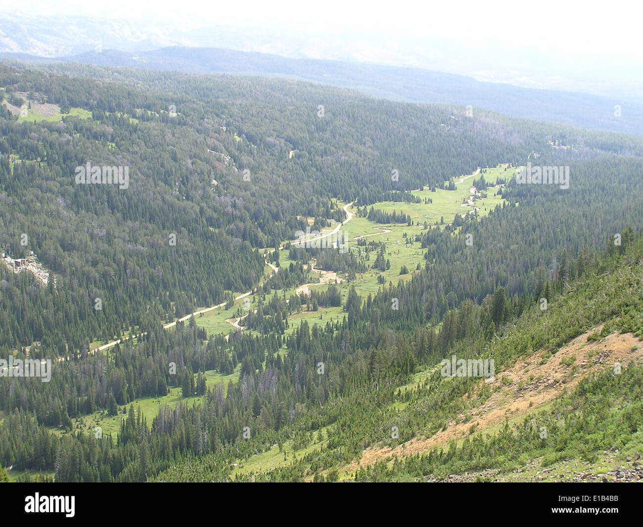 Overlooking Cooke City, Montana Stock Photo Alamy