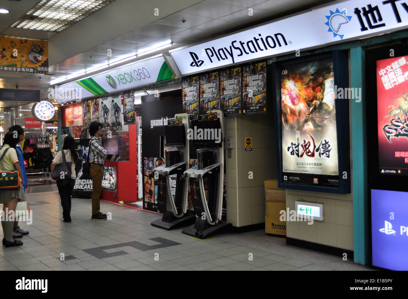 video game retail stores