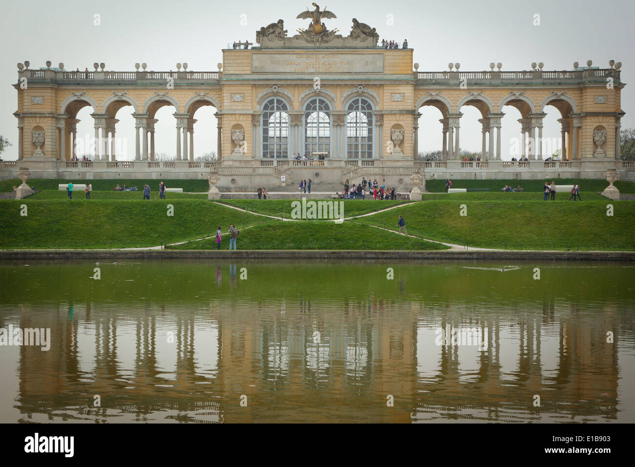 Schloss Schönbrunn Stock Photo