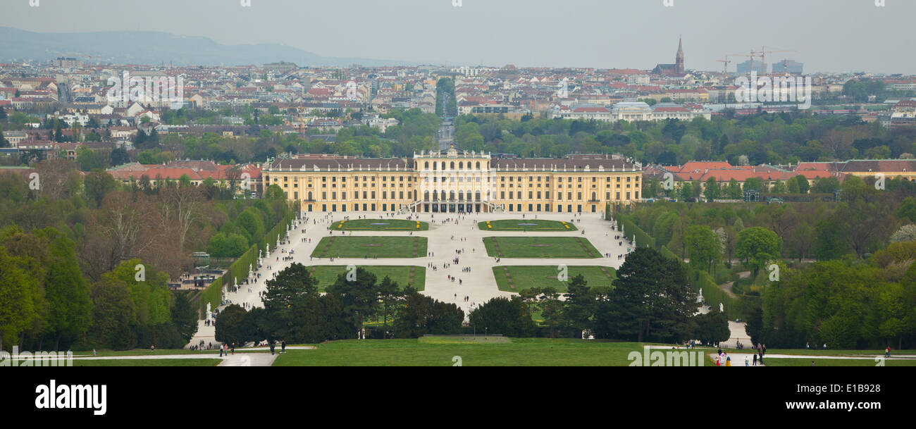 Schloss Schönbrunn Stock Photo