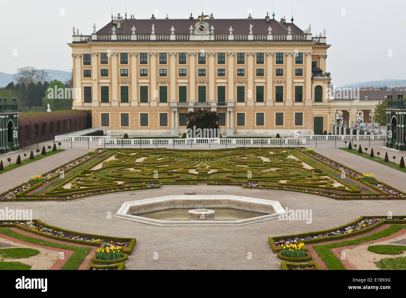Schloss Schönbrunn Stock Photo
