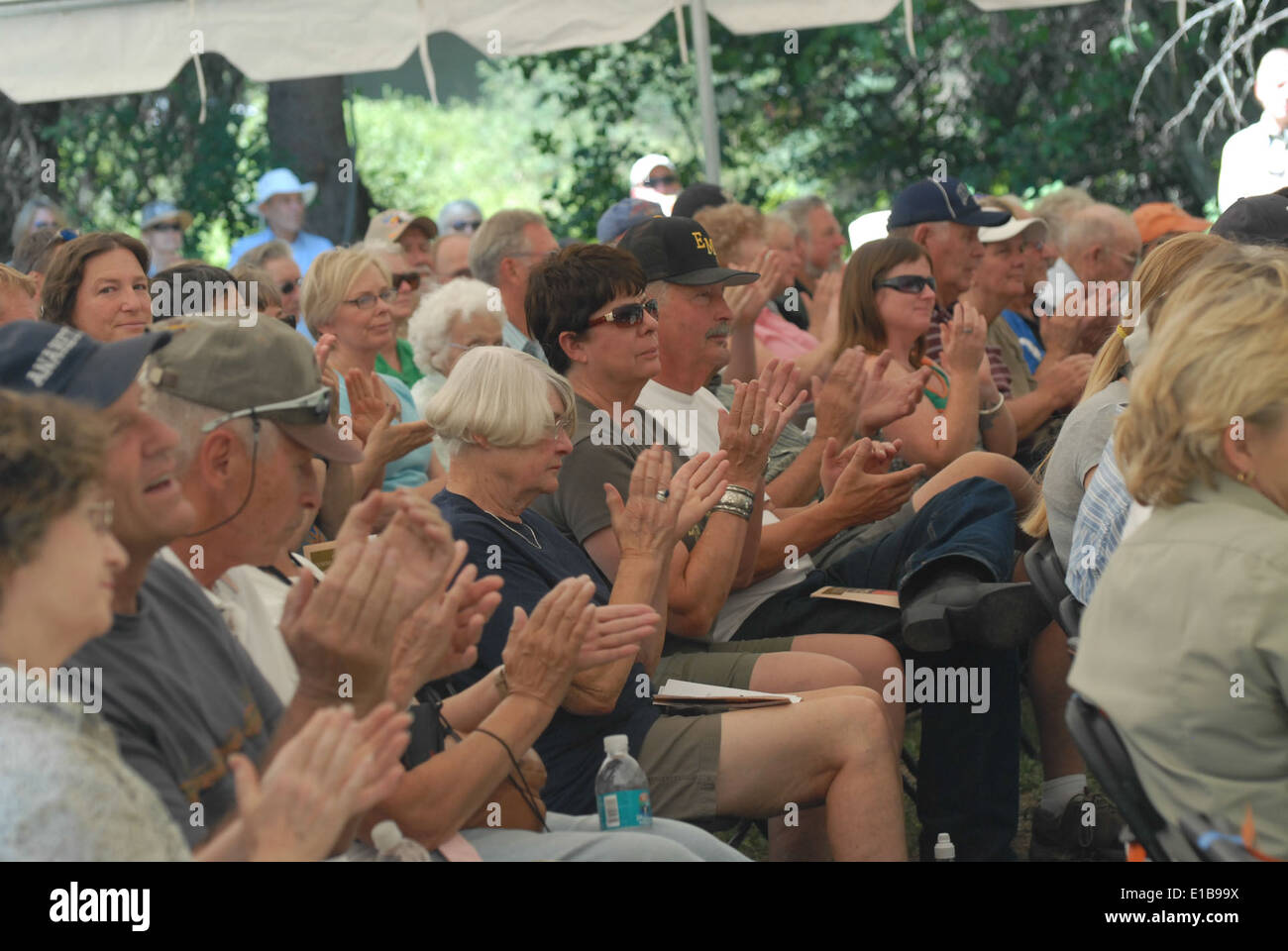 Savenac Memorial Grove Rededication Stock Photo