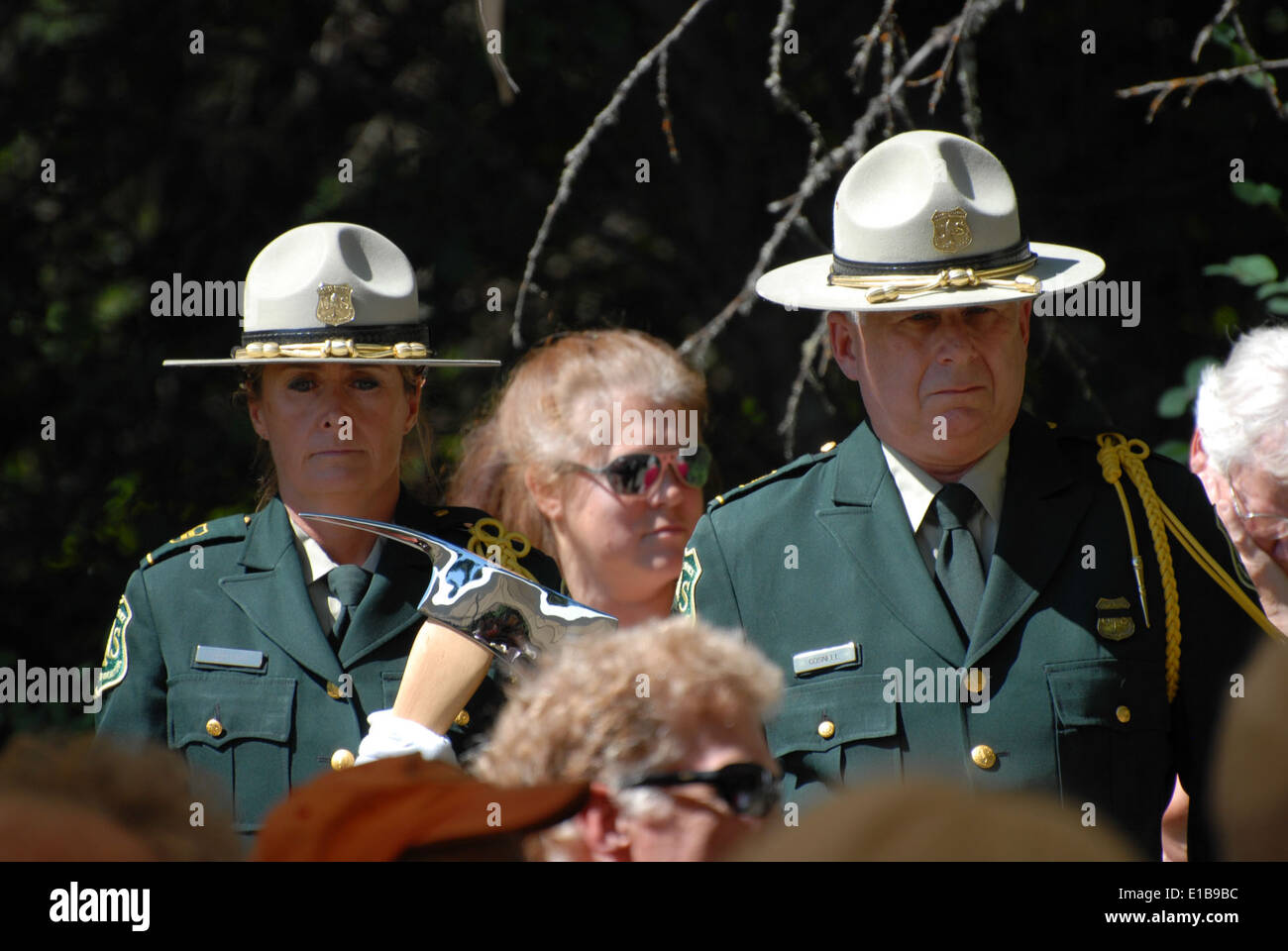 Savenac Memorial Grove Rededication Stock Photo