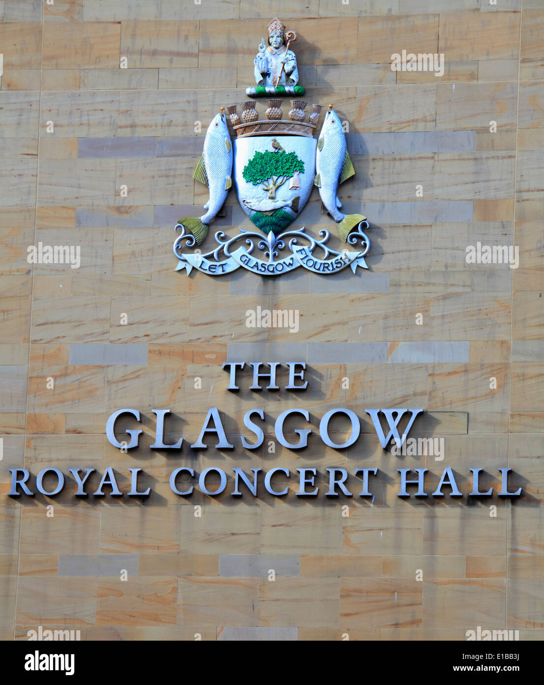 UK, Scotland, Glasgow, Glasgow Royal Concert Hall Stock Photo Alamy