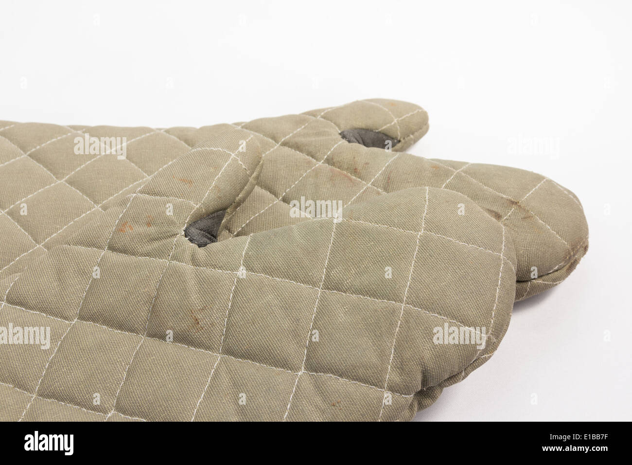 Oven gloves isolated on white background Stock Photo