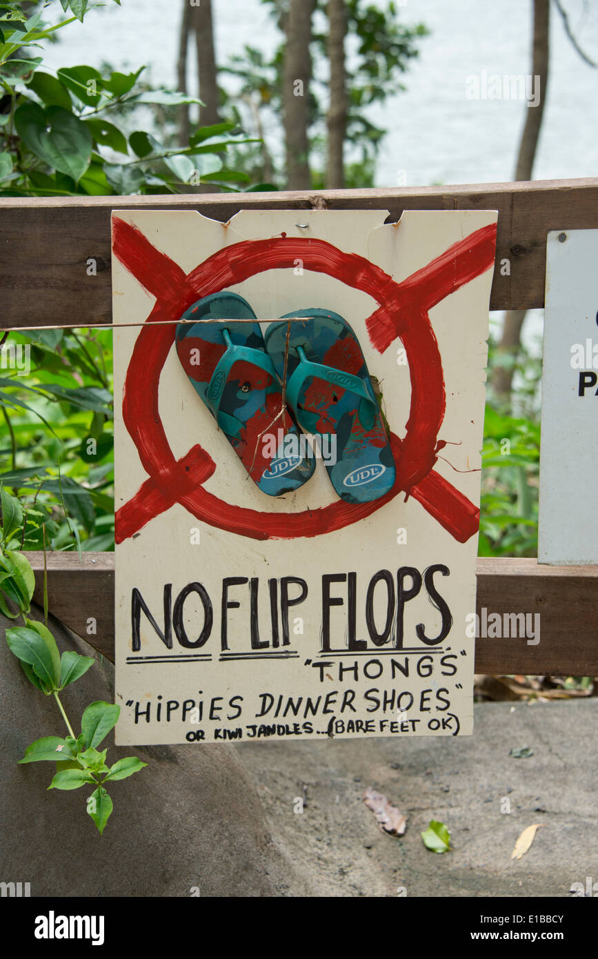 no flip flops