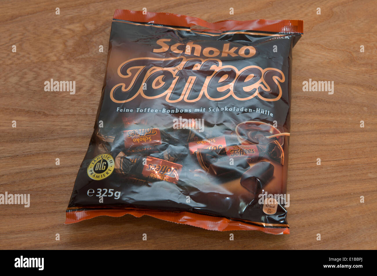 Schoko Toffees Stock Photo