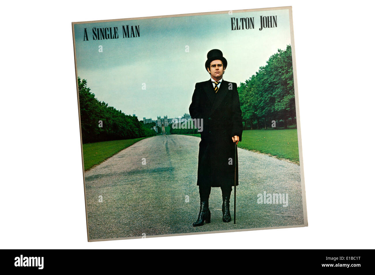 A Single Man was the 12th studio album by British singer/songwriter Elton John, released in 1978. Stock Photo