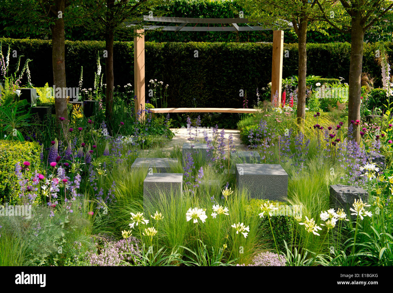 The Hope on the Horizon Help for Heroes Garden at The Chelsea Flower Show 2014, London, UK Stock Photo