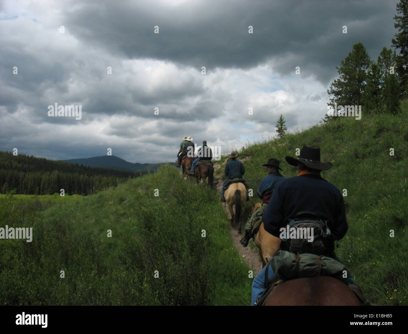 The Bob Marshall Trail offers scenic hiking and horseback riding ...
