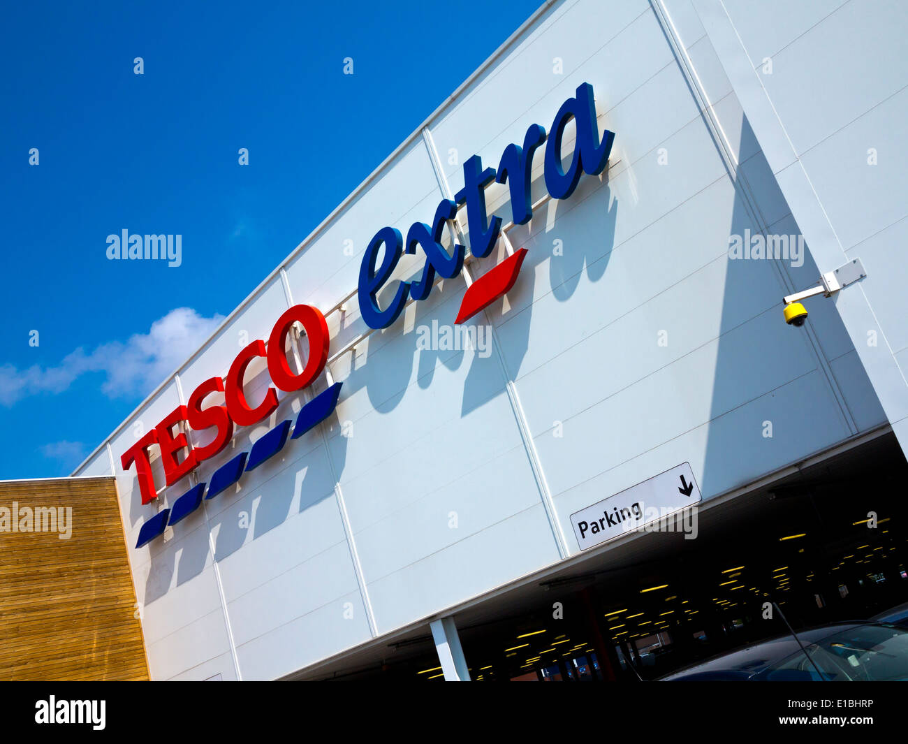 Tesco clothing range for sale in a Tescos supermarket Stock Photo