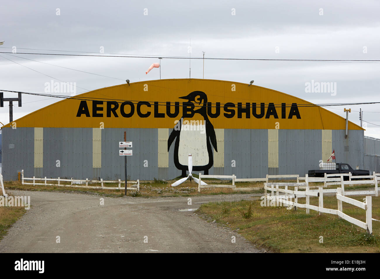 aeroclub Ushuaia Argentina Stock Photo