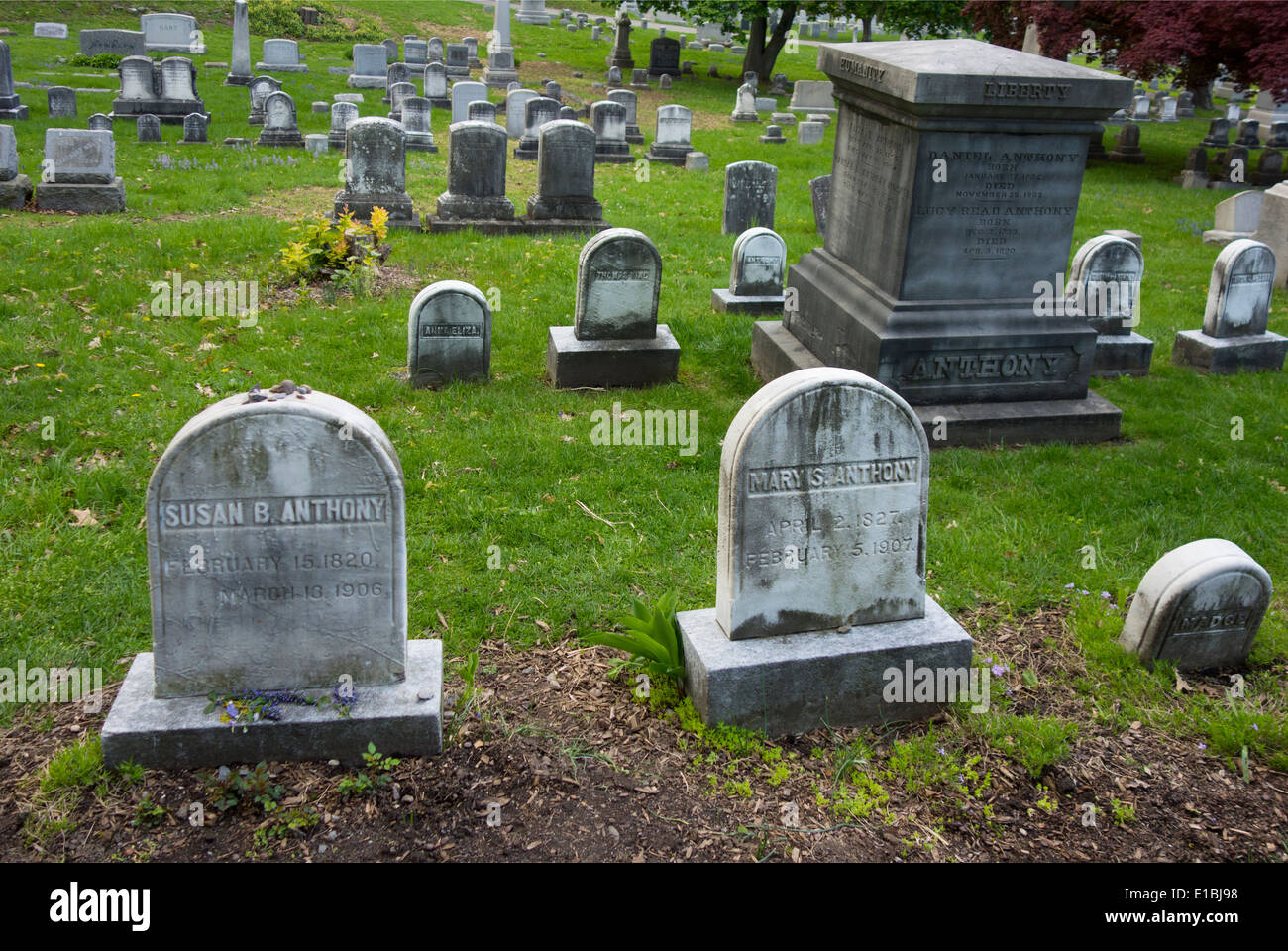 Susan B Anthony Grave Hi-res Stock Photography And Images - Alamy