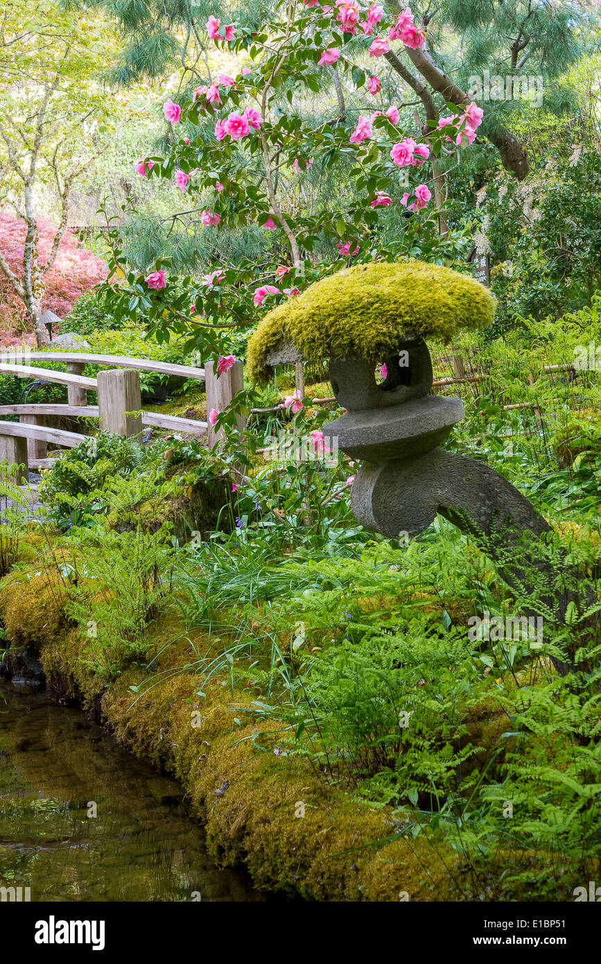 Buitchart Gardens, Brentwood Bay, Greater Victoria, British Columbia, Canada Stock Photo