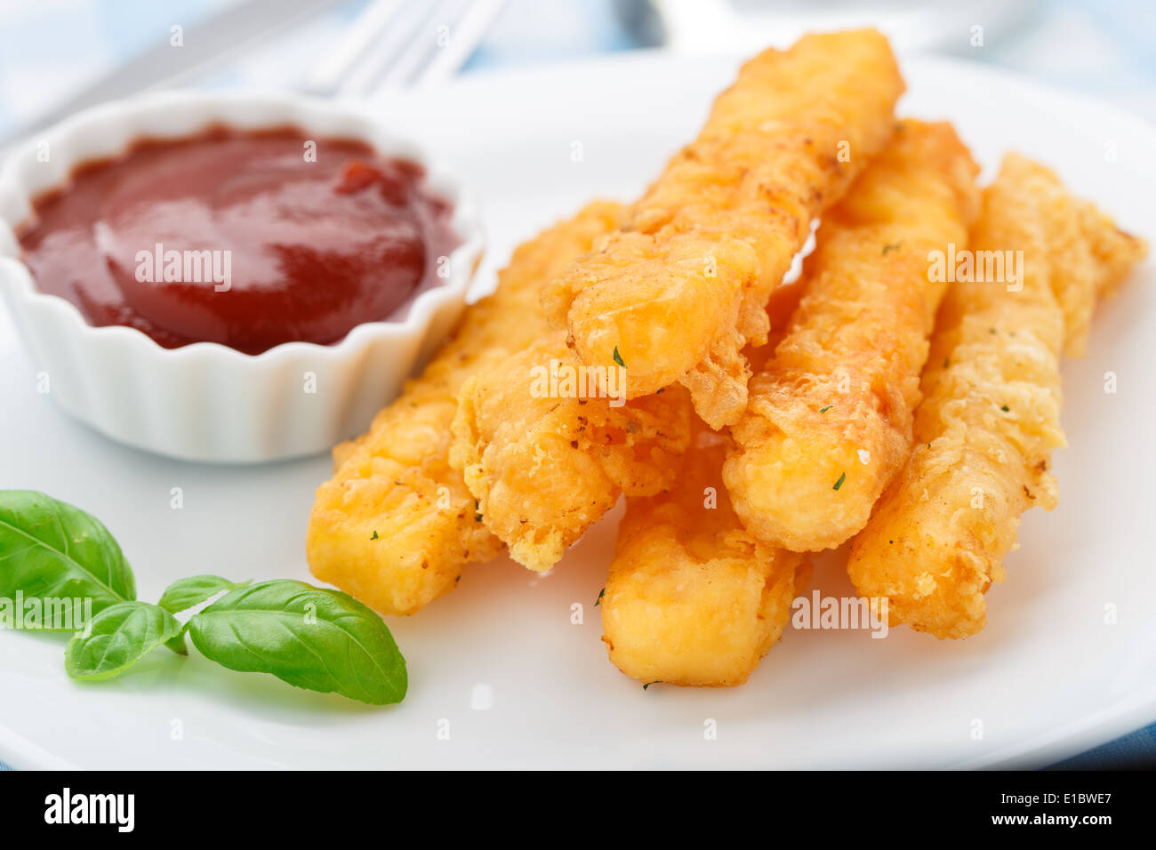 Fried cheese sticks Stock Photo Alamy