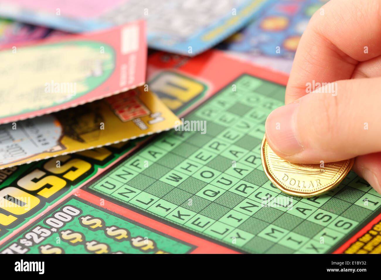 Scratch tickets hires stock photography and images Alamy