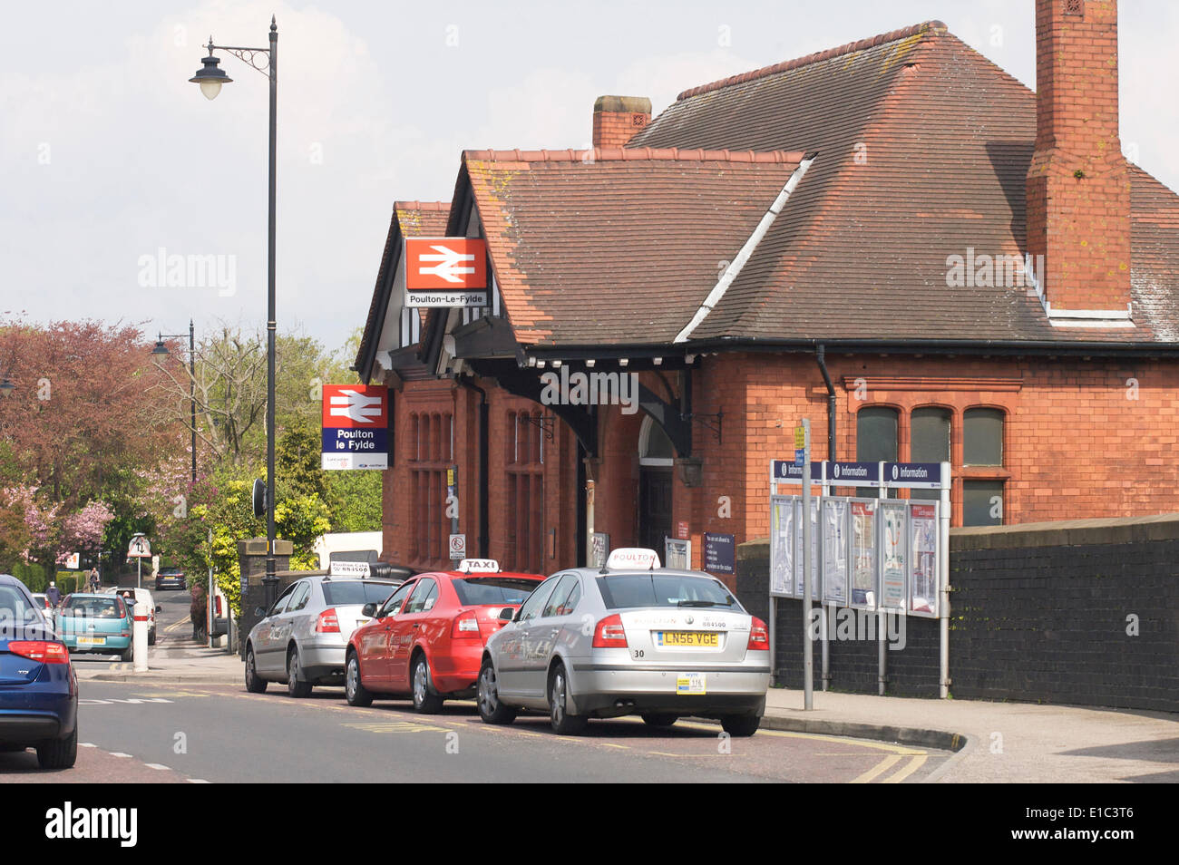 PoultonLeFylde,railway station Stock Photo Alamy