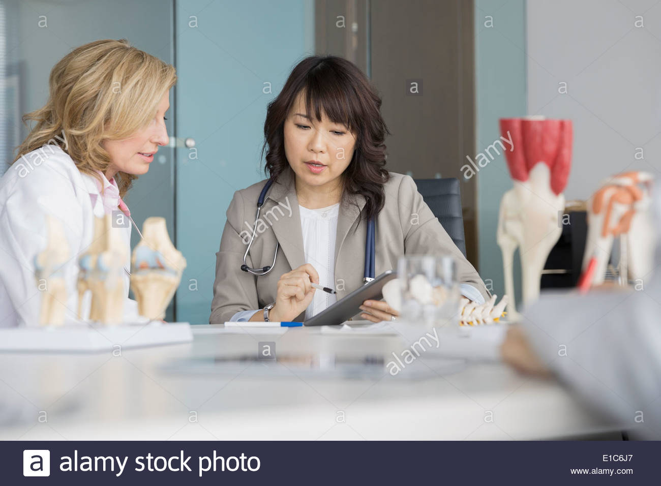 Doctors meeting in conference room Stock Photo - Alamy