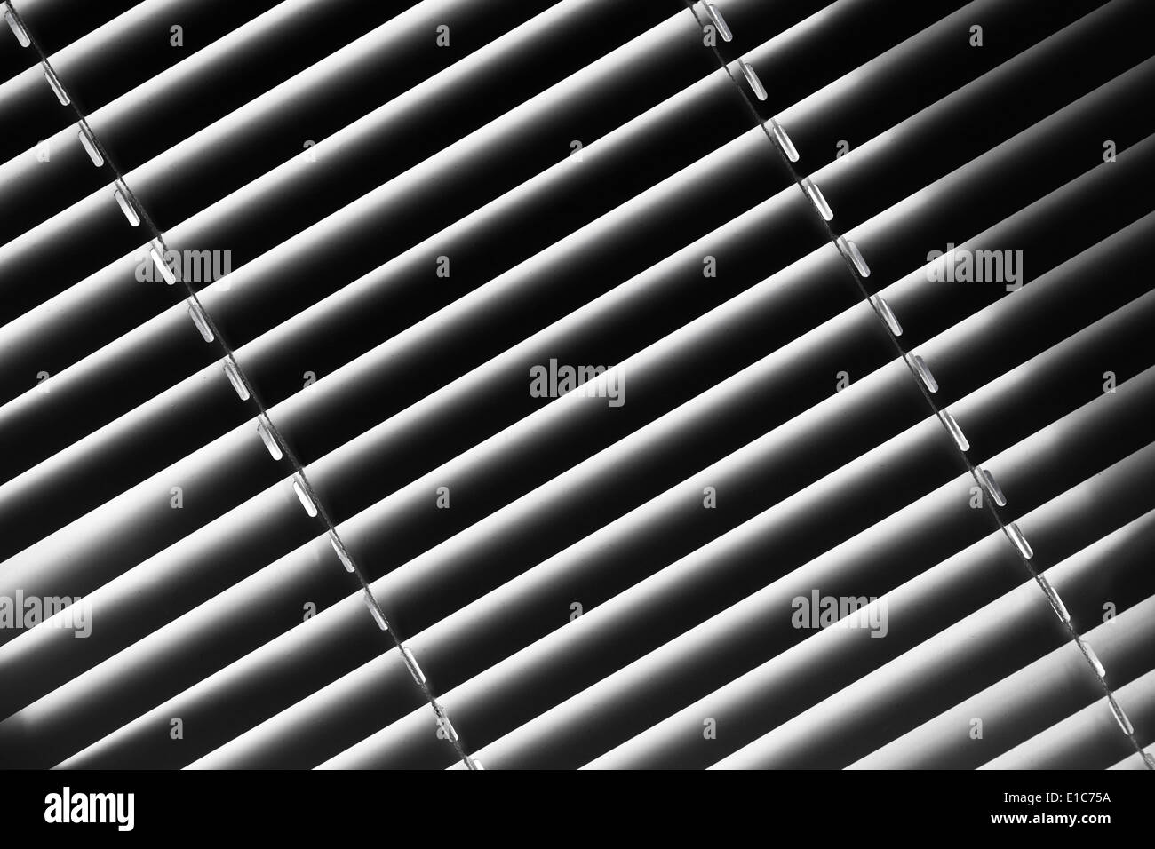 Abstract back lit shutter fragment. Background texture Stock Photo