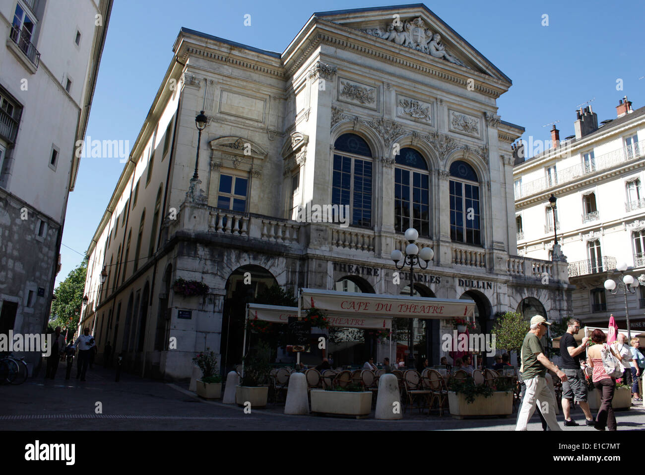 Theatre Charles Dullin of Chambery, Savoie, Rhone Alpes, France. Stock Photo