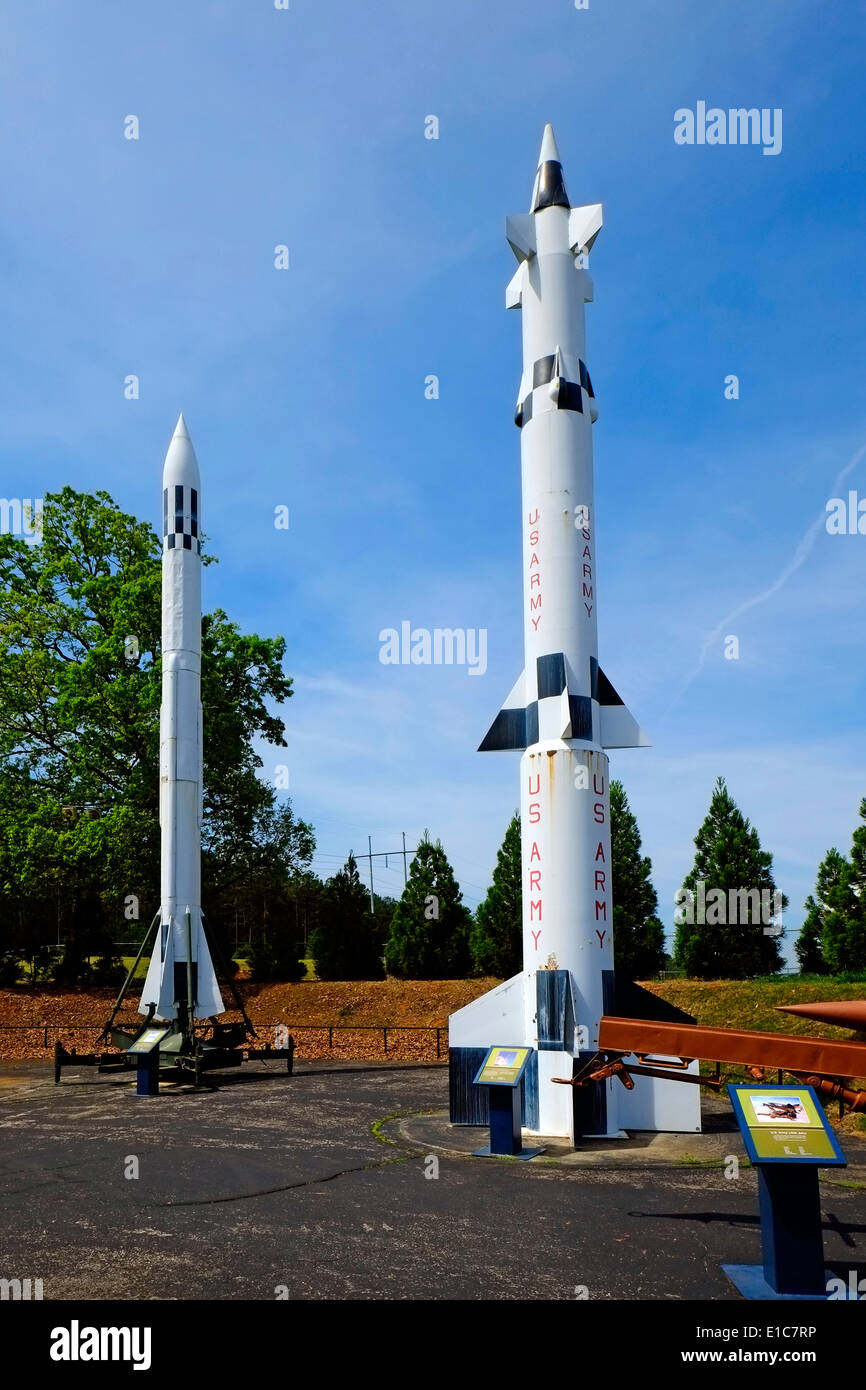 Nike Zeus Missile US Space and Rocket Center Huntsville Alabama AL NASA  Stock Photo - Alamy