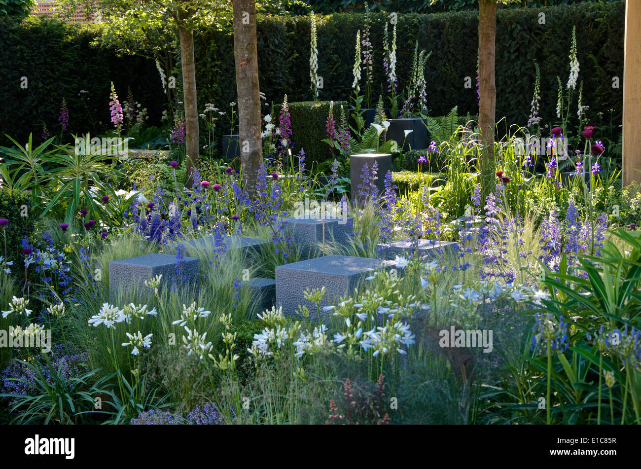 Hope on the Horizon Garden at RHS Chelsea Flower Show 2014 Stock Photo