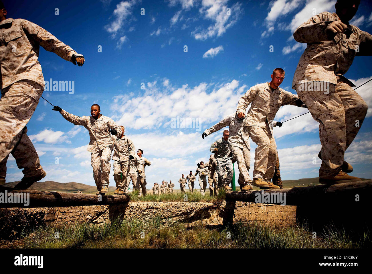 U.S. Marines from 1st Battalion, 11th Marine Regiment, 1st Marine