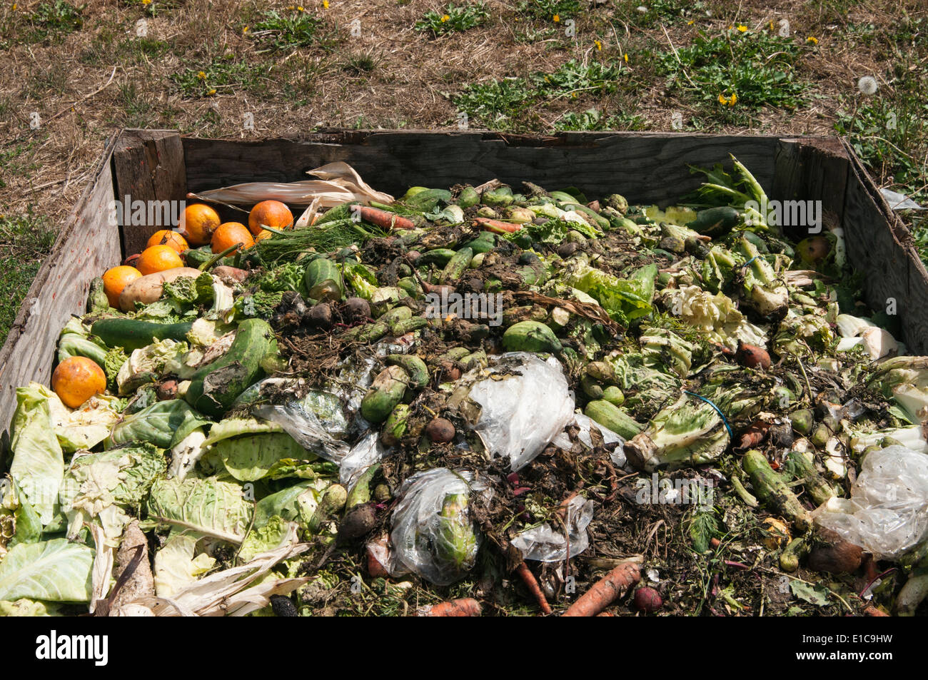 A compost pile on a farm Stock Photo - Alamy